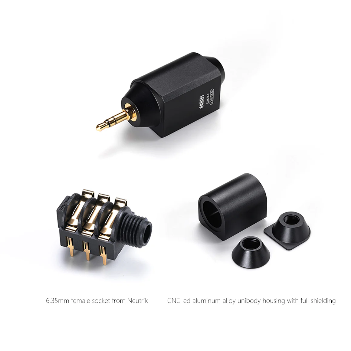 ddHiFi - DJ65M 6.35mm Female to 3.5mm Male Adapter - Image 4