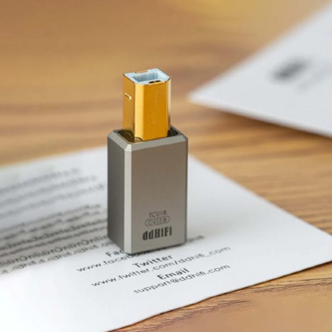 ddHiFi - TC01B USB-B To USB-C Adapter - Image 3