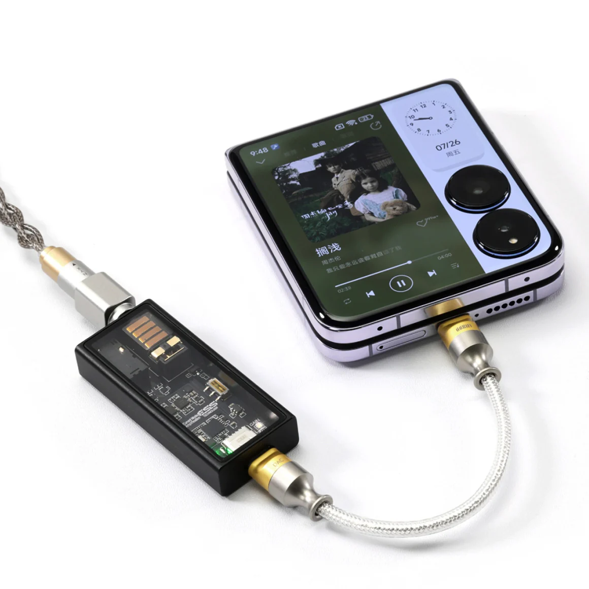 ddHiFi - TC05 M2 USB-C to USB-C OTG Cable - Image 3