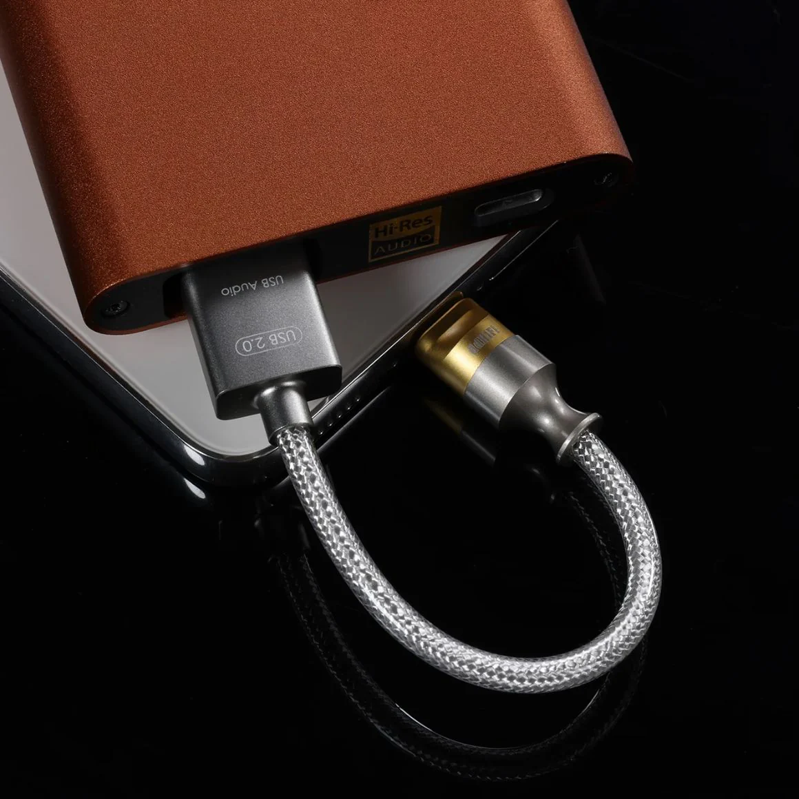 ddHiFi - TC07F USB-C to USB-A Female OTG 2.0 Cable - Image 5