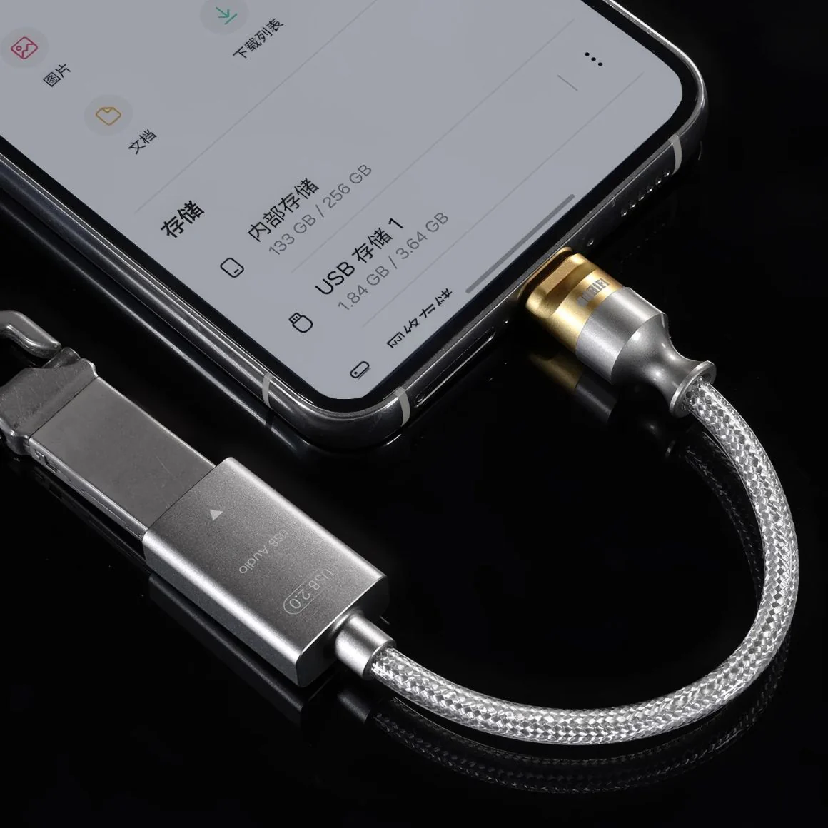ddHiFi - TC07F USB-C to USB-A Female OTG 2.0 Cable - Image 6