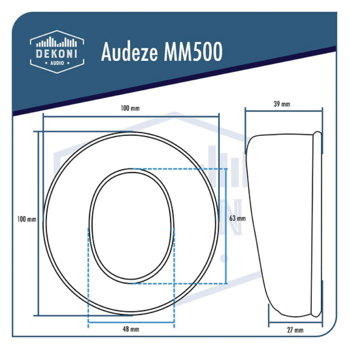 Dekoni Audio - Elite Velour Earpads for Audeze MM100 & MM500 Series - Image 5
