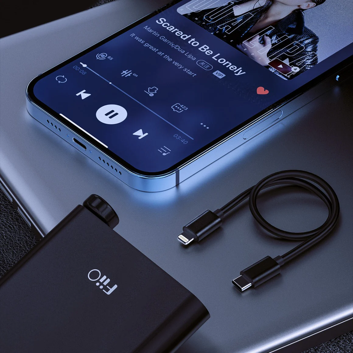 FiiO - LT-LT3 (Type-C to Lightning Adapter Cable) - Image 10