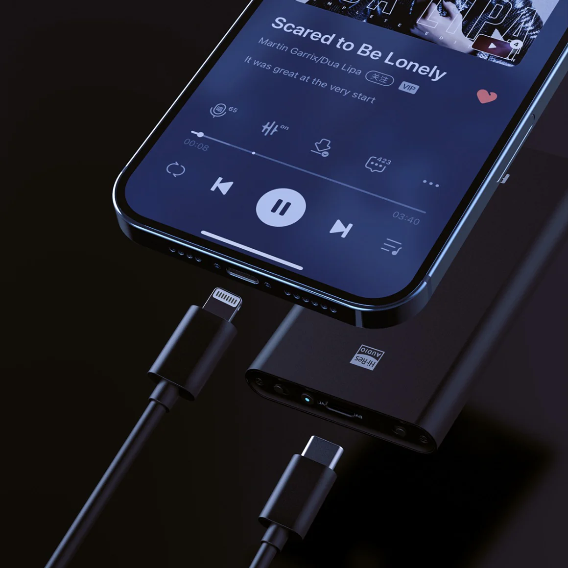 FiiO - LT-LT3 (Type-C to Lightning Adapter Cable) - Image 6