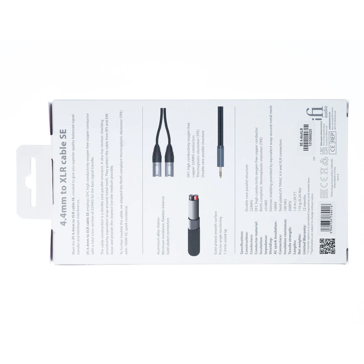 iFi Audio - Standard Edition 4.4mm to XLR Cable - Image 10