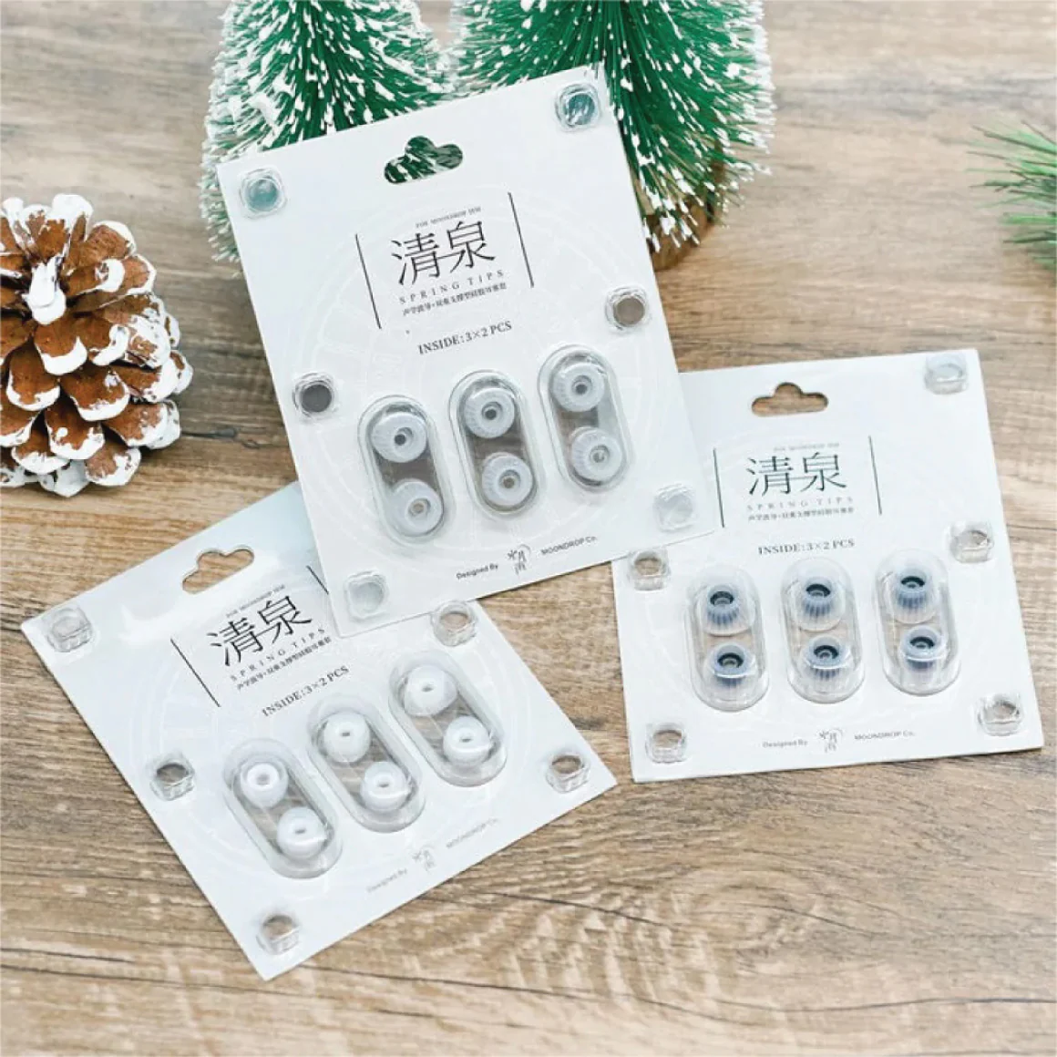Moondrop - Spring Tips Silicone Eartips (3 Pairs) - Image 20